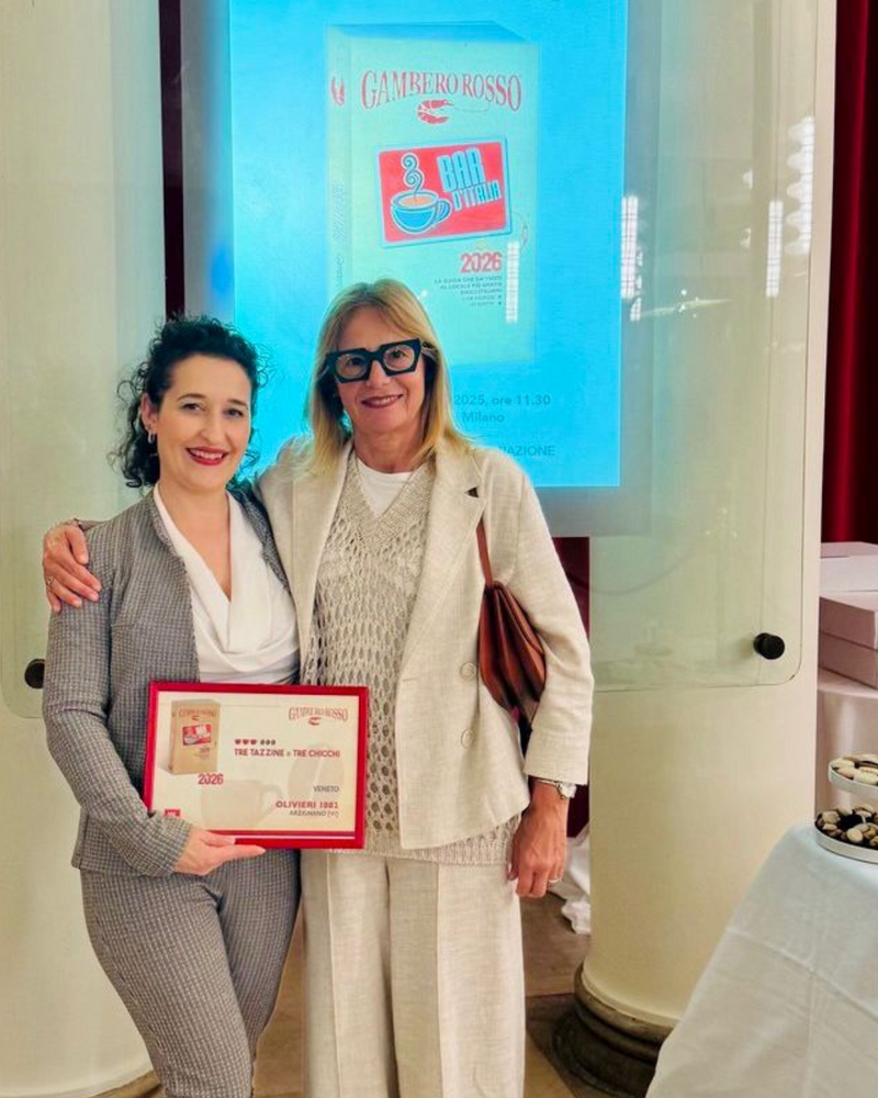 🏆 Olivieri 1882 tra i migliori bar d’Italia 2025 secondo Gambero Rosso ☕