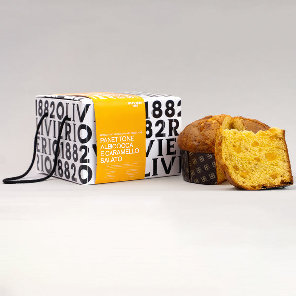 Panettone Albicocca e Caramello salato