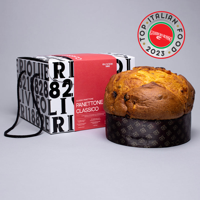 PANETTONE CLASSICO OLIVIERI 1882 - PREMIATO TOP ITALIAN FOOD 2023 da Gambero Rosso