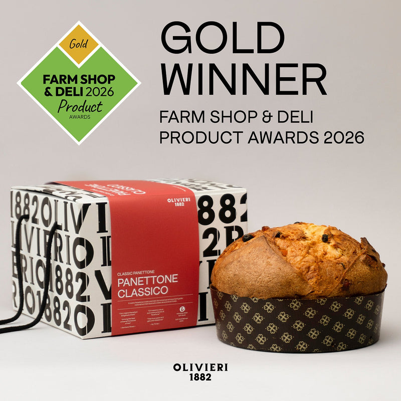 Il Panettone Classico Olivieri 1882 vince il Gold Award ai Farm Shop & Deli Product Awards 2026