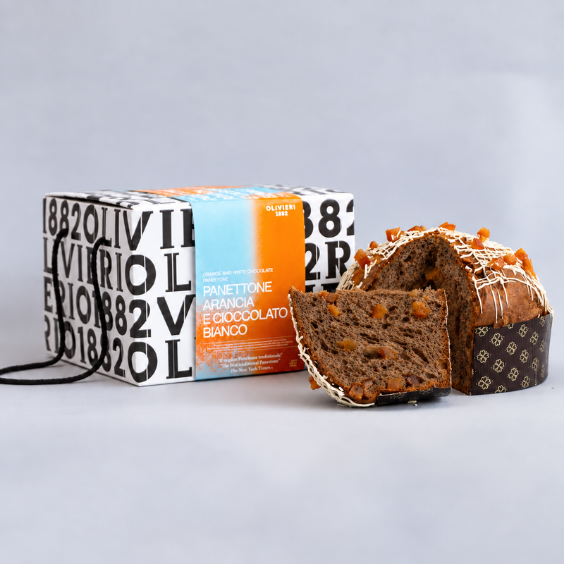 Panettone Arancia e Cioccolato Bianco