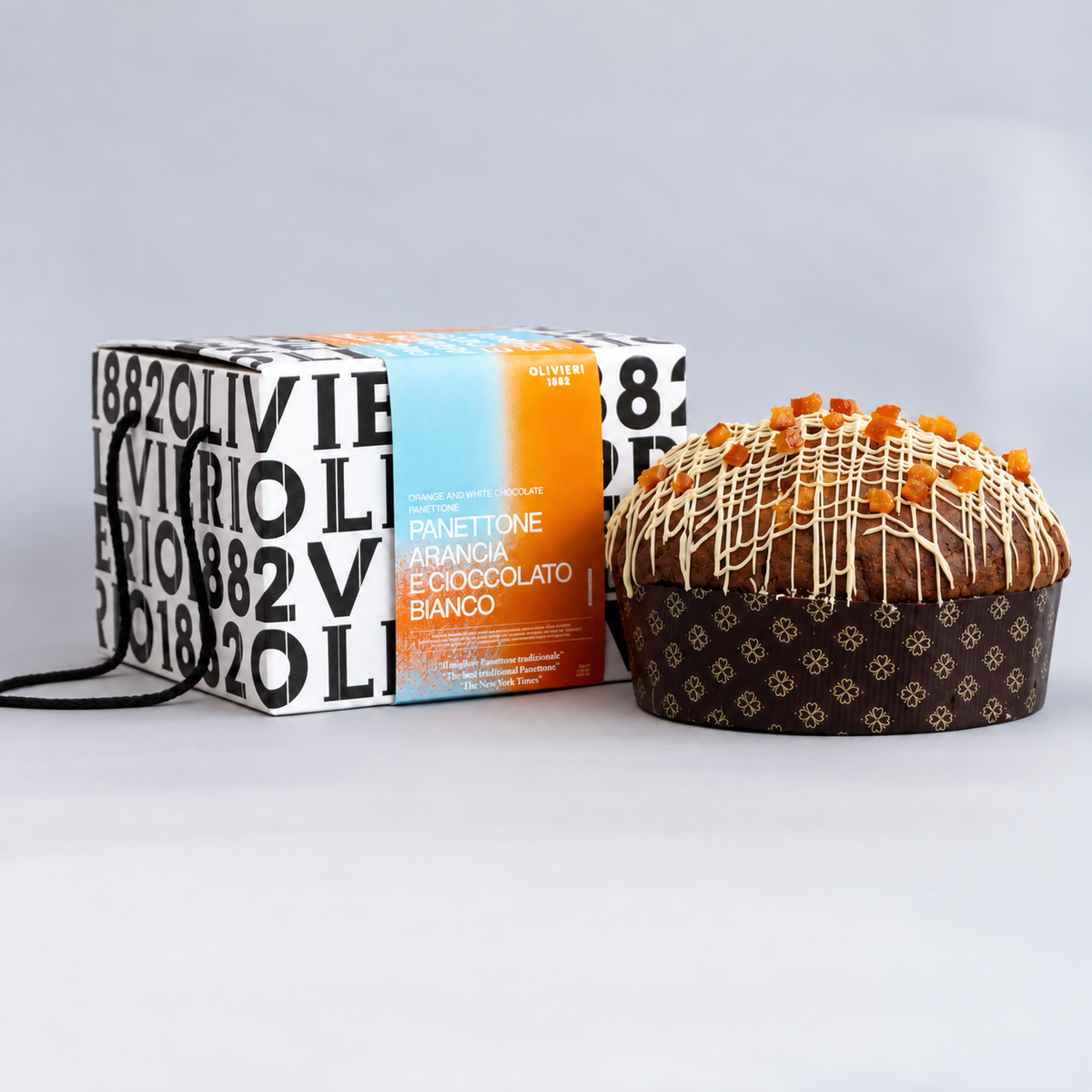 Panettone Arancia e Cioccolato Bianco