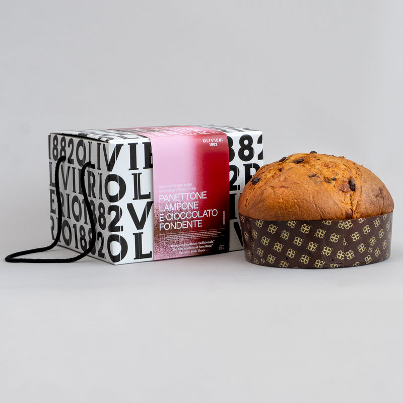 Panettone Lampone e Cioccolato Fondente