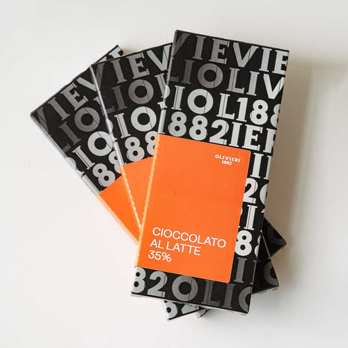 Pack 3 Tavolette al cioccolato al latte 35%