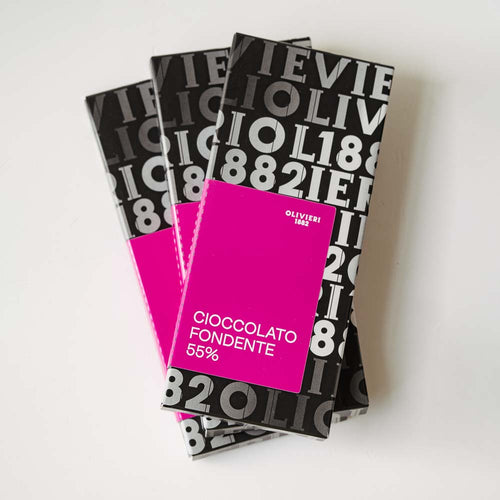 Pack 3 Tavolette al cioccolato fondente al  55%