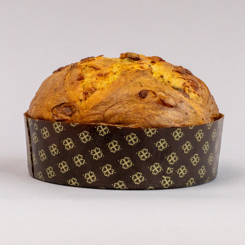Panettone Thè Matcha, Yuzu e Cioccolato bianco
