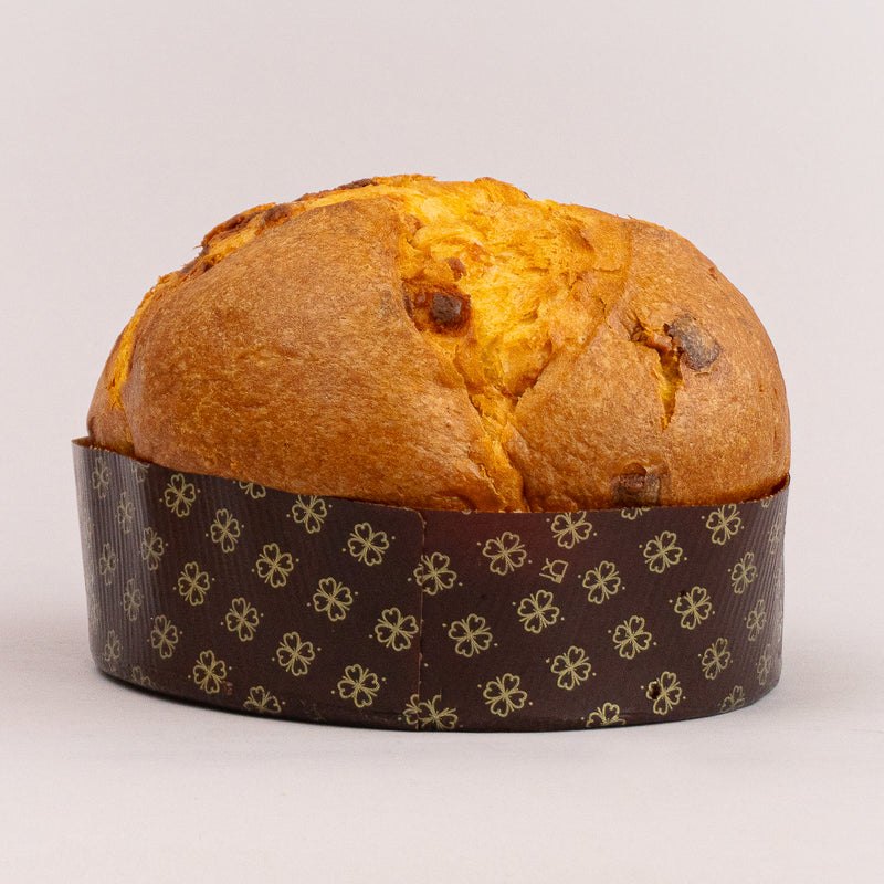 Panettone à la pistache et aux flocons de sel