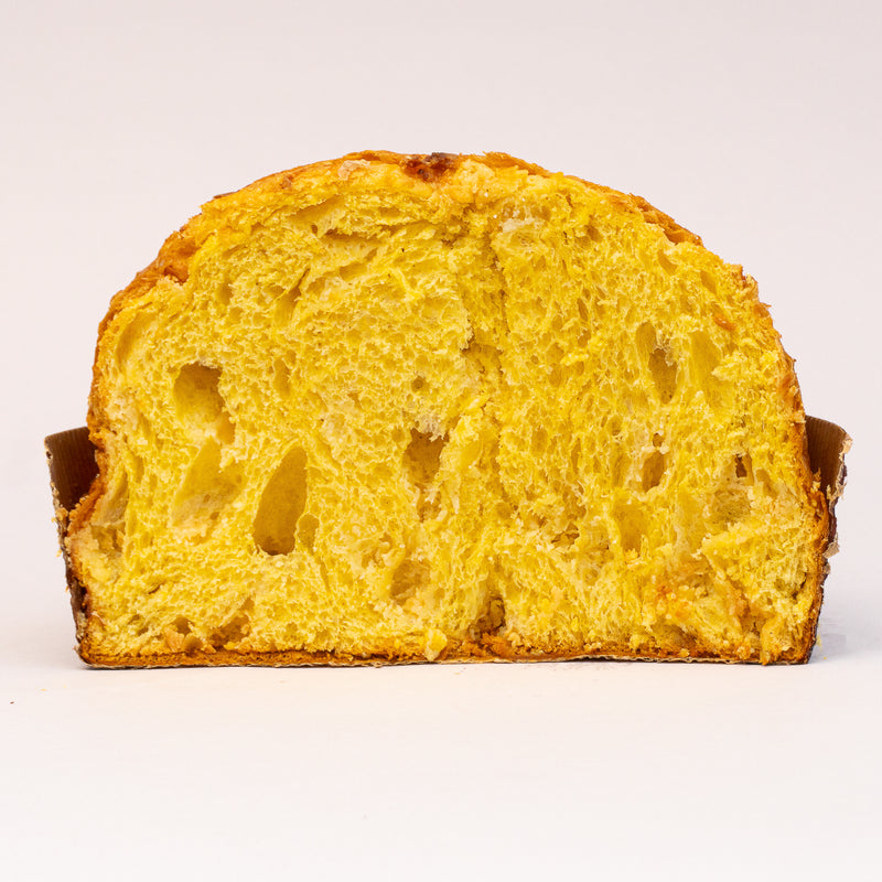 Panettone à la pistache et aux flocons de sel