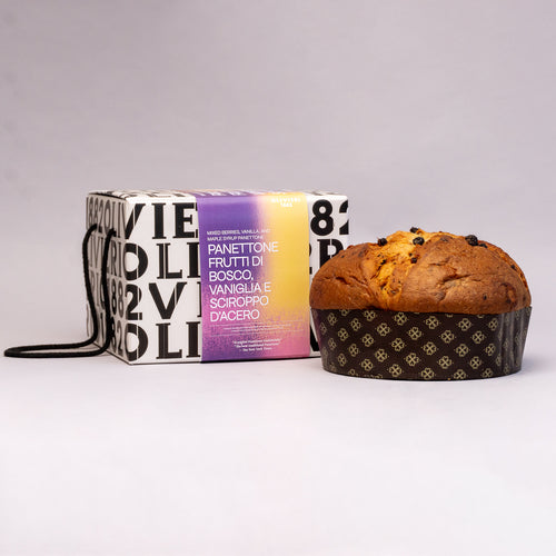 Panettone Frutti di Bosco, Vaniglia e Sciroppo d’Acero
