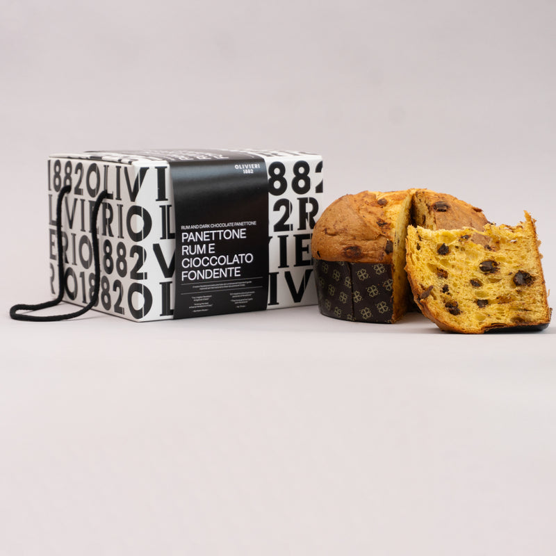 Panettone Rum e Cioccolato Fondente