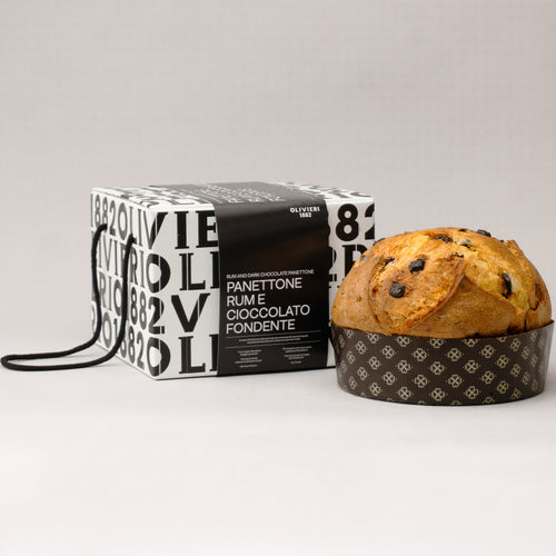 Panettone Rum e Cioccolato Fondente