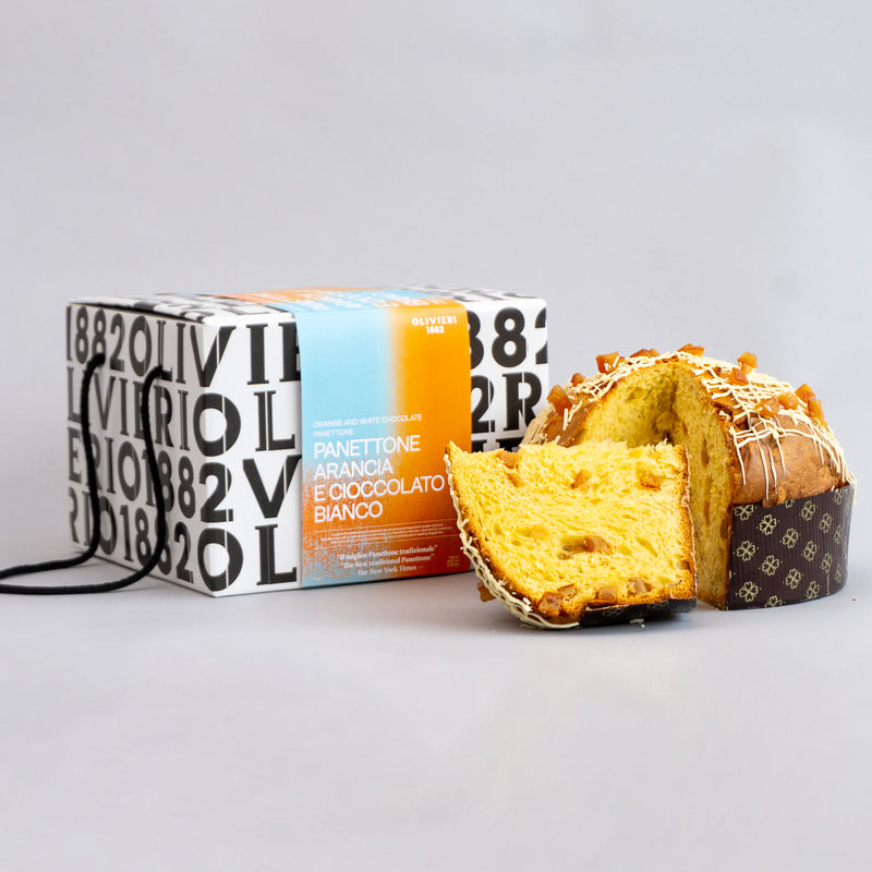Panettone Arancia e Cioccolato Bianco