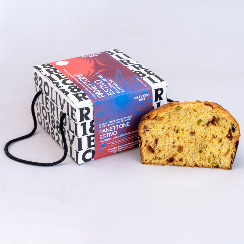 Panettone Estivo Amarena, Limone e Pistacchio