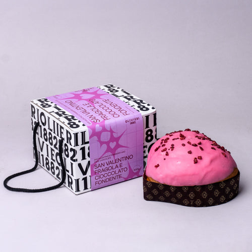 SAN VALENTINO FRAGOLA E CIOCCOLATO FONDENTE