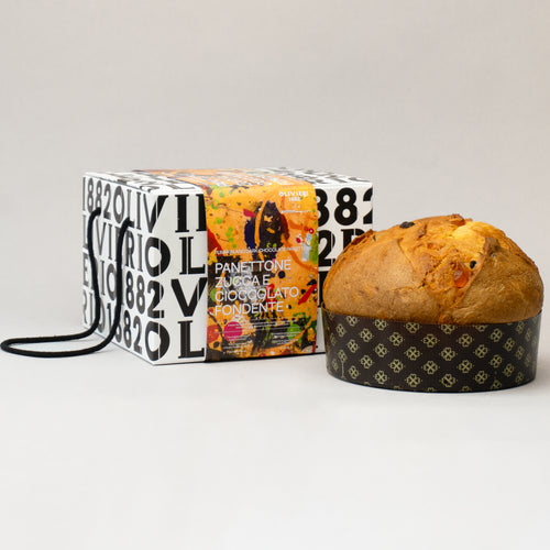 Panettone Zucca e Cioccolato Fondente - Olivieri 1882 x Dario Pegoretti