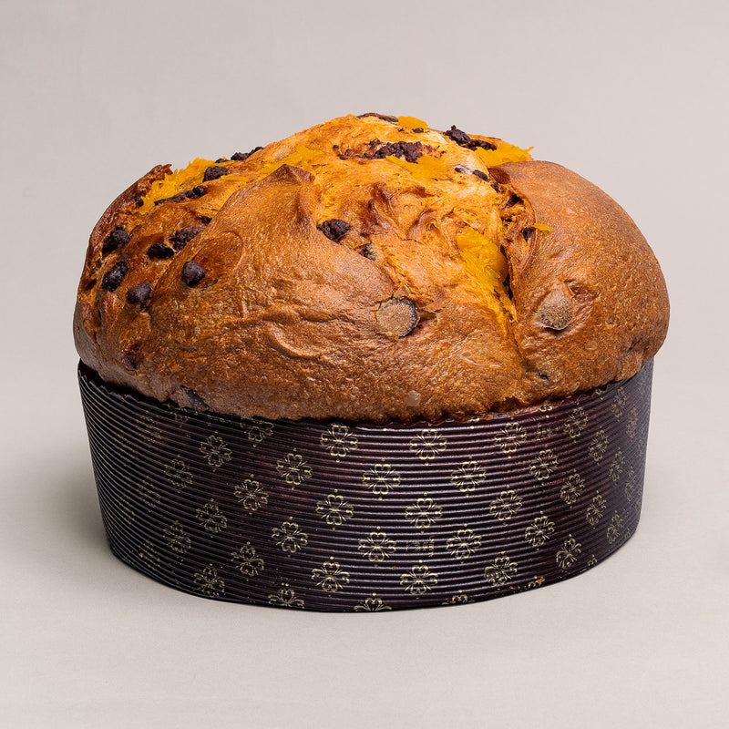 Panettone Zucca e Cioccolato Fondente - Olivieri 1882 x Dario Pegoretti